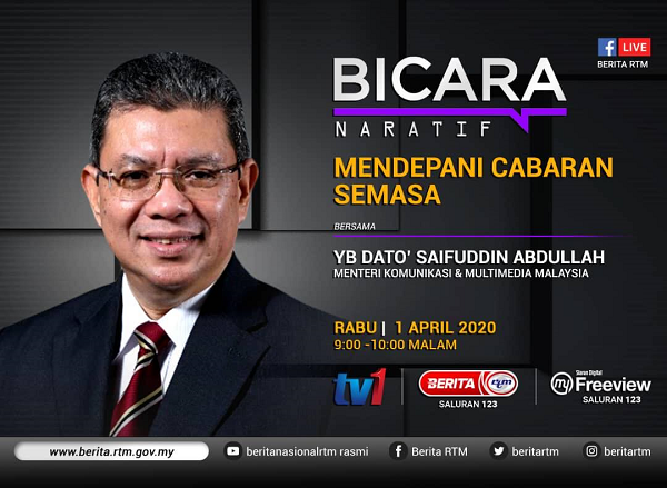 Bicara Naratif 1 April 2020