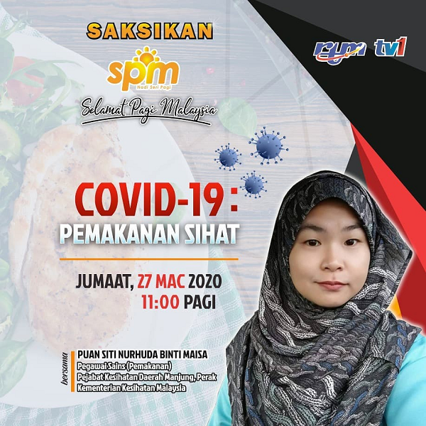 COVID 19 Pemakanan Sihat