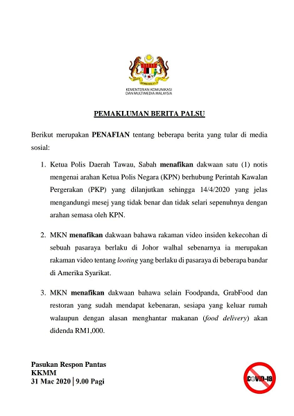 Pemakluman Berita Palsu 31 03 2020 9pg