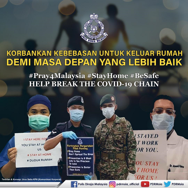 Pesanan PDRM kepada org ramai