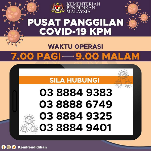 Pusat Panggilan Covid 19 KPM