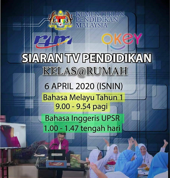 1Siaran TV Pendidikan Kelas Rumah