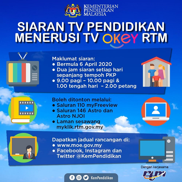 2Siaran TV Pendidikan menerusi TV Okey