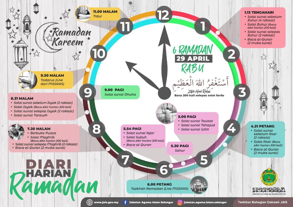 DIARI HARIAN 6 RAMADAN