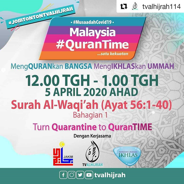 Dari Quarantine ke QuranTime