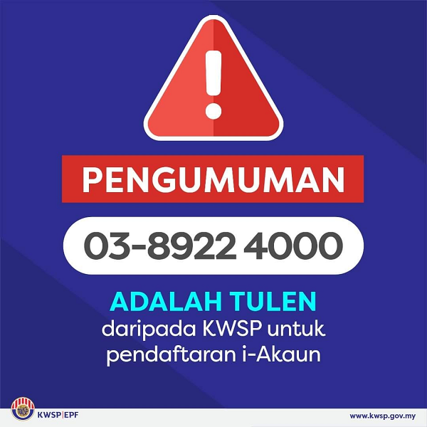 No Talian KWSP i Akaun