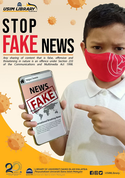 Stop FAKE NEWS by USIM Library