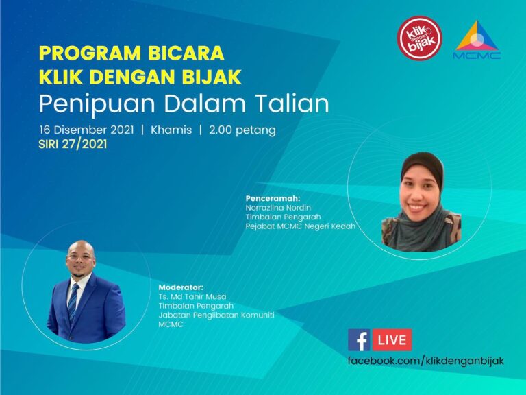 Program Bicara Klik Dengan Bijak Siri 27 2021