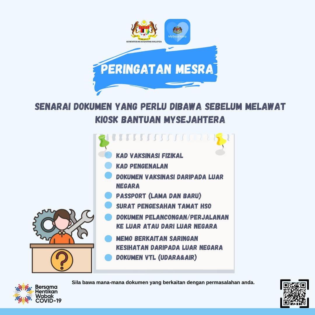 Pembukaan Kiosk Bantuan MySejahtera 2