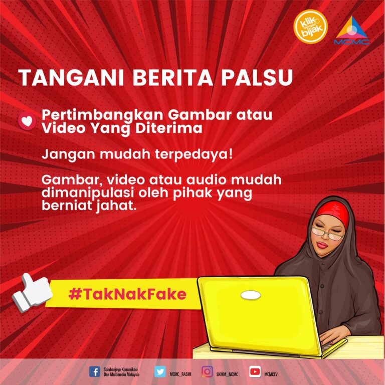 3Tangani Berita Palsu Pertimbangkan Gambar atau Video Yg Diterima