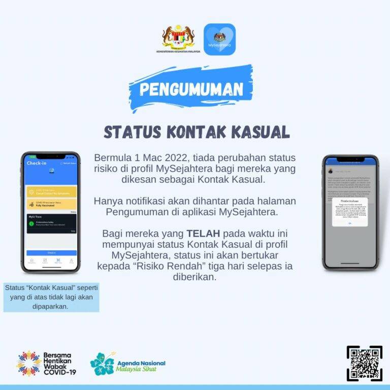 STATUS KONTAK KASUAL