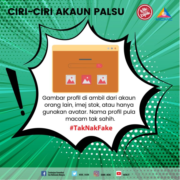 Ciri Akaun Palsu 1