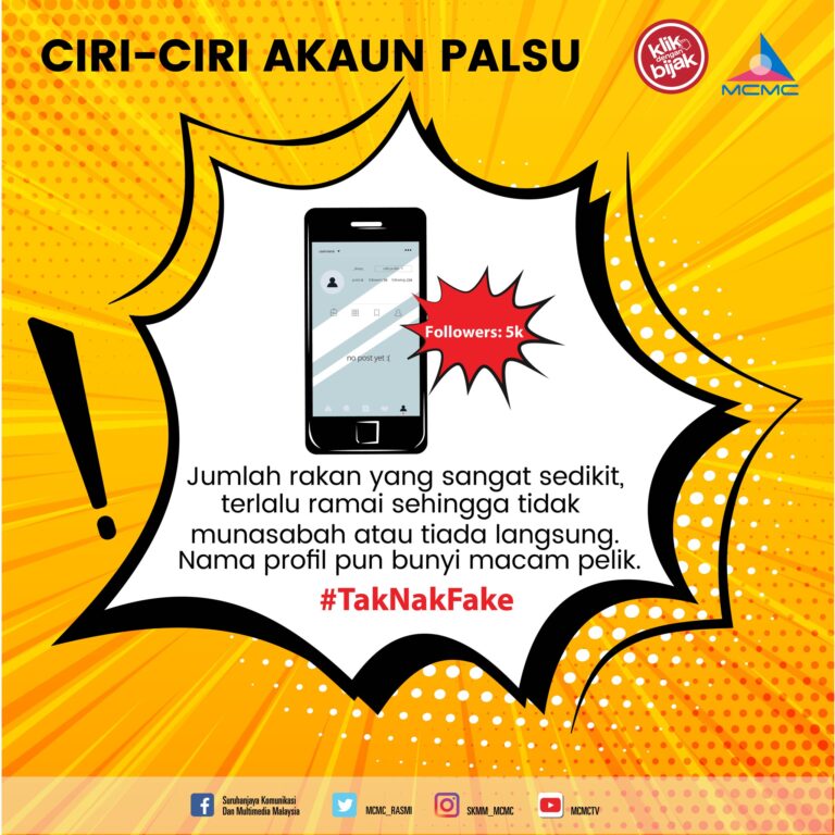 Ciri Akaun Palsu 2