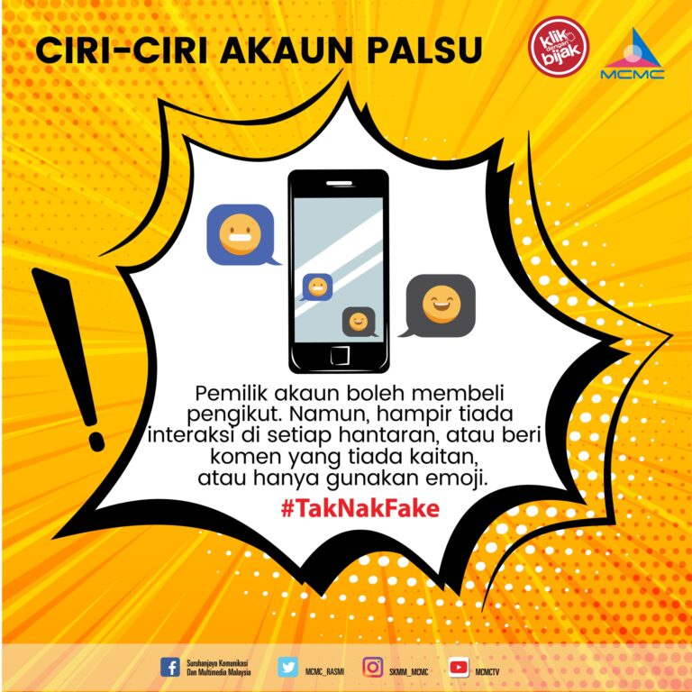 Ciri Akaun Palsu 4