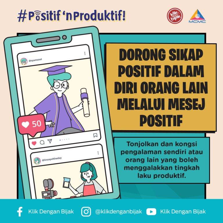16 Positif Produktif Dorong Sikap Positif dalam Diri Orang Lain melalui Mesej Positif