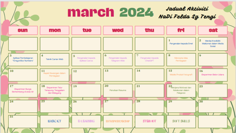 JADUAL AKTIVITI MAC 2024