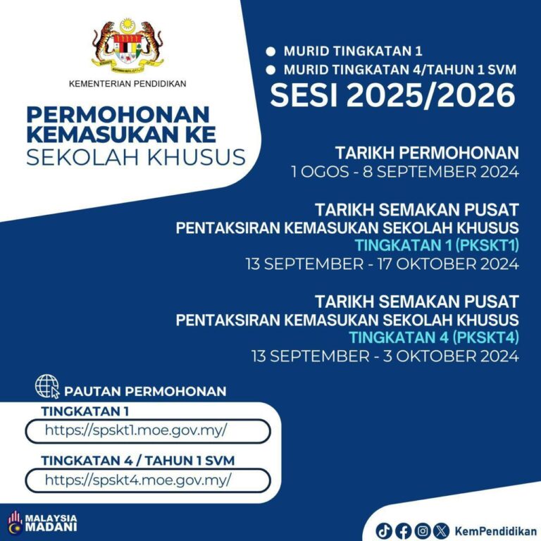 sekolah khusus 2025 2026